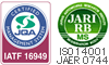 IATF16949:JQA-AU0245 ISO14001:JAER 0744